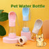 Pet Dog Water Bottle Feeder Bowl Portable Water